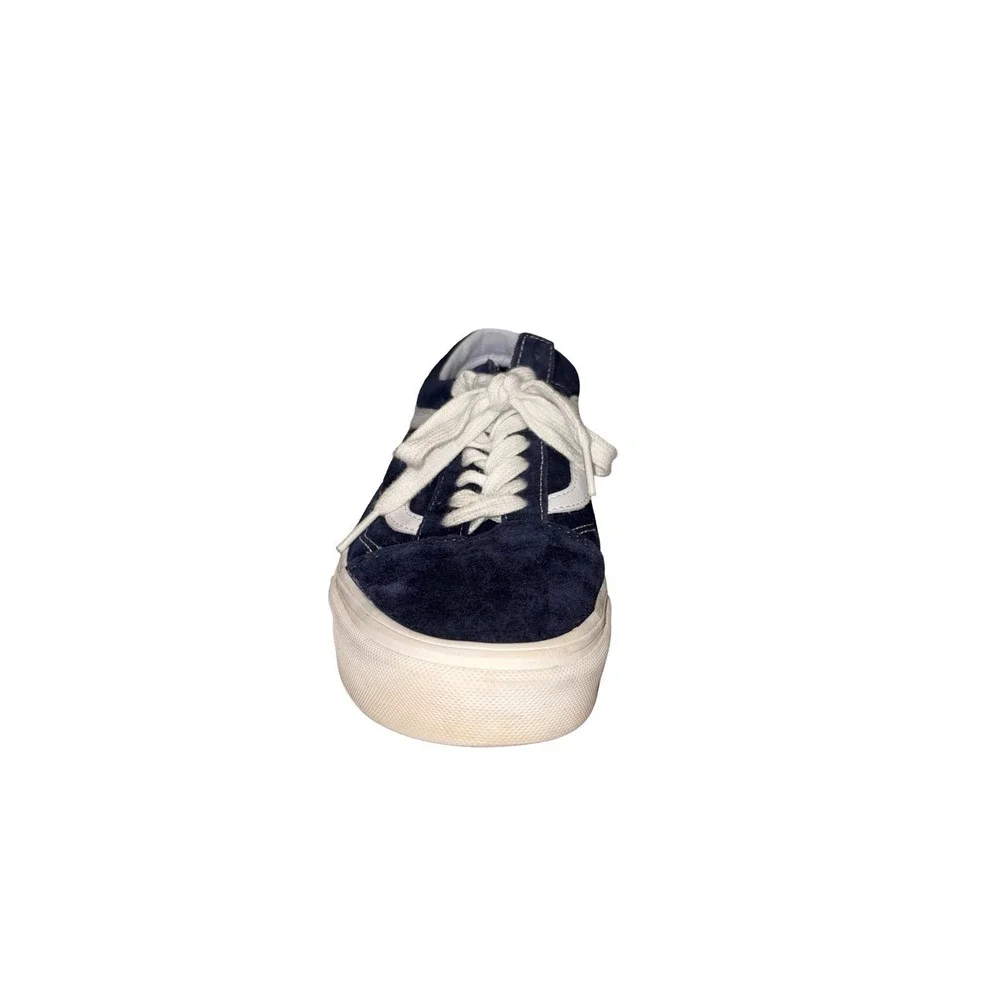 Vans Old Skool Deep Twilight Blue Skate Grunge M7.5/W9 HEIQ Eco Dry Water Repel